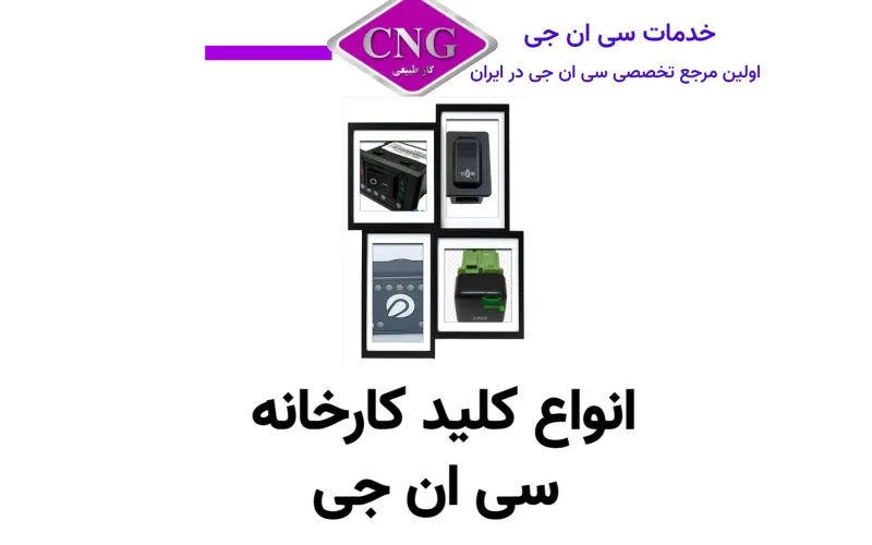 انواع لوازم سی ان جی کارخانه
