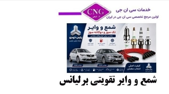 شمع و وایر تقویتی پارس خودرو